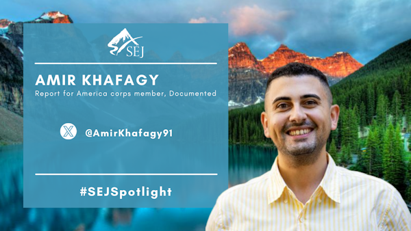 #SEJSpotlight graphic for Amir Khafagy