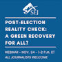 Graphic for Post-Election Reality Check — A Green Recovery for All?