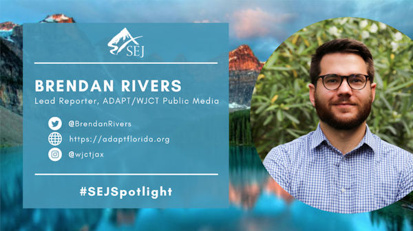 #SEJSpotlight graphic for Brendan Rivers