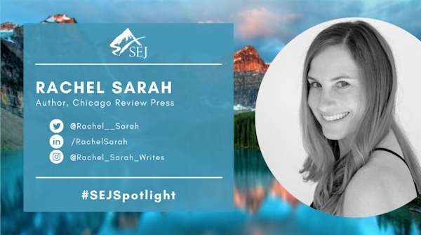 #SEJSpotlight graphic for Rachel Sarah