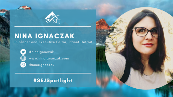 #SEJSpotlight graphic for Nina Ignaczak