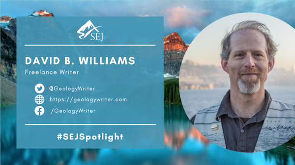 #SEJSpotlight graphic for David B. Williams