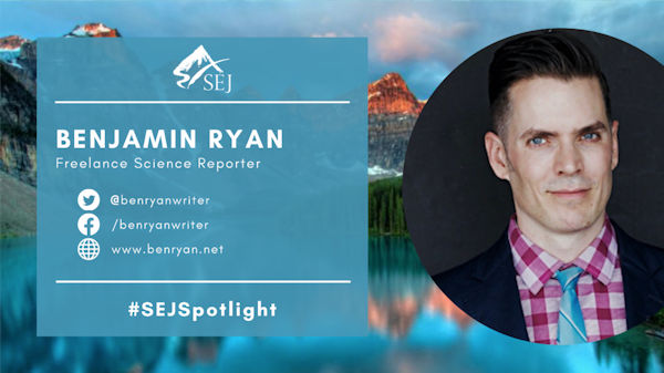 #SEJSpotlight graphic for Benjamin Ryan