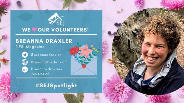 #SEJSpotlight graphic for Breanna Draxler