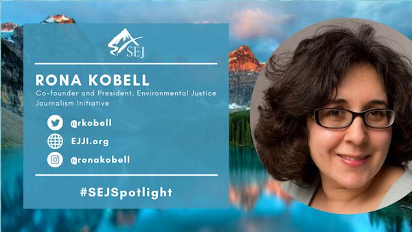 #SEJSpotlight graphic for Rona Kobell