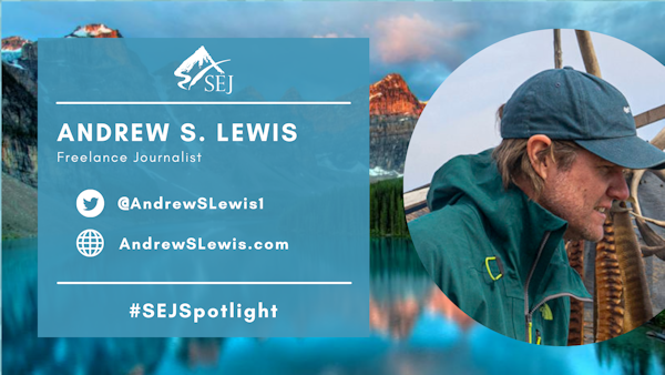 #SEJSpotlight graphic for Andrew S. Lewis