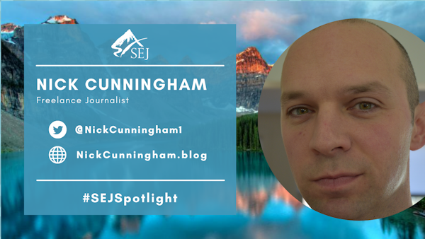 #SEJSpotlight graphic for Nick Cunningham