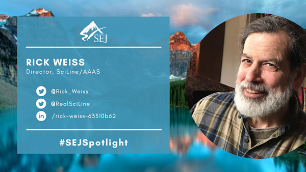 #SEJSpotlight graphic for Rick Weiss
