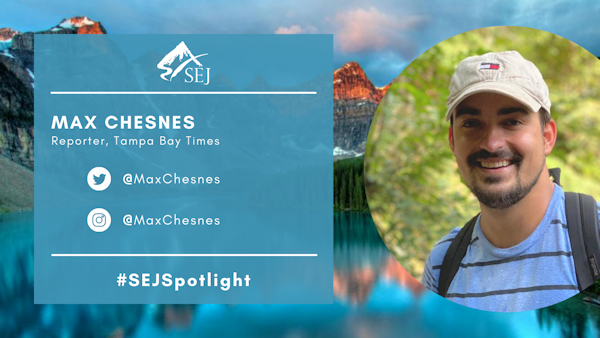 #SEJSpotlight graphic for Max Chesnes