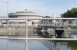 The main wastewater treatment plant in Oakland, Calif. 